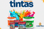 Já começou a Semana das Tintas na Certa Materiais de Construção até dia 25/10 – Vídeo