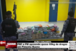 AÇÃO CONJUNTA – PRF e PM apreende quase 69kg de drogas em Pimenta Bueno – Vídeo