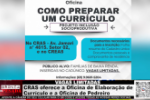 Vagas limitadas: CRAS oferece Oficina de Elaboração de Currículo e Oficina de Pedreiro – Vídeo